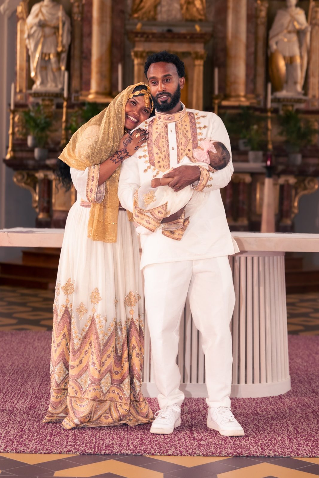 Baptism celebration photo