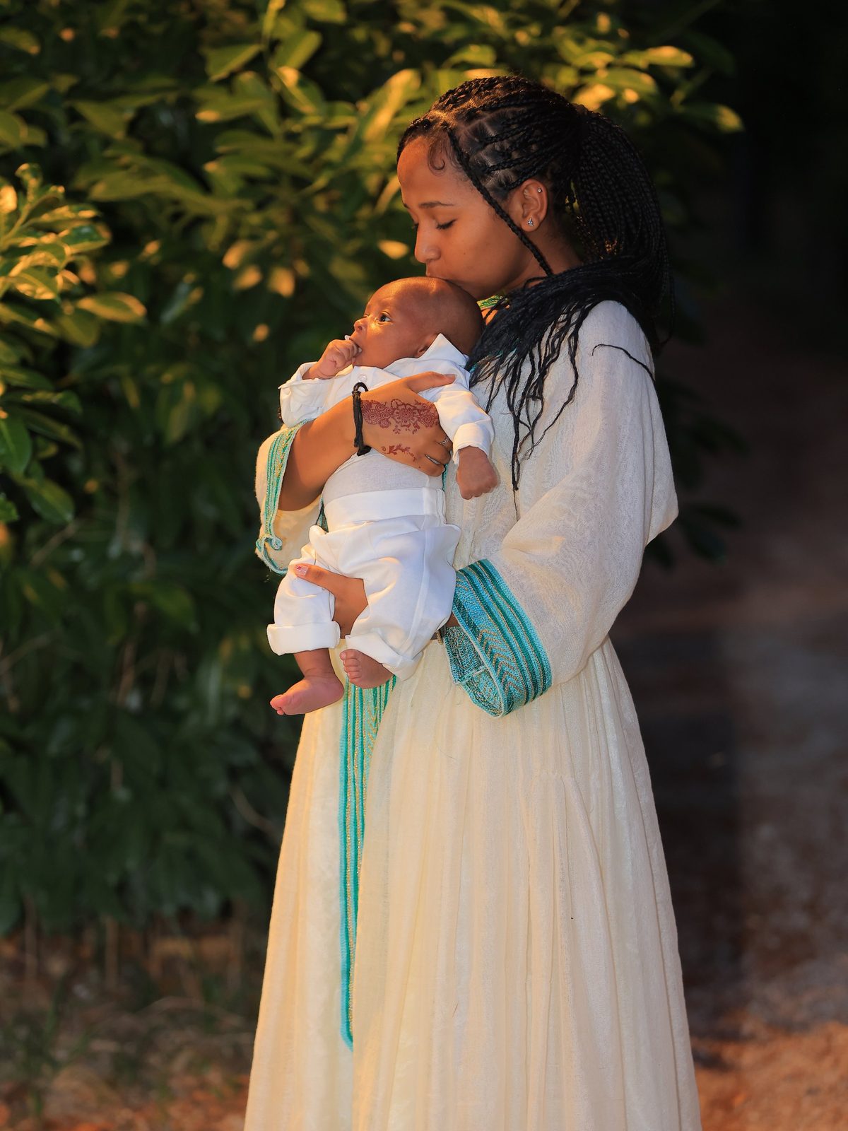 Baptism celebration photo