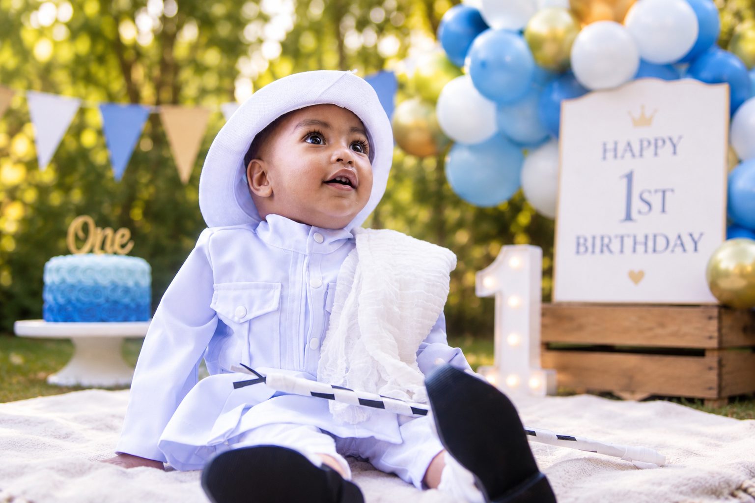 Birthday photoshoot photo
